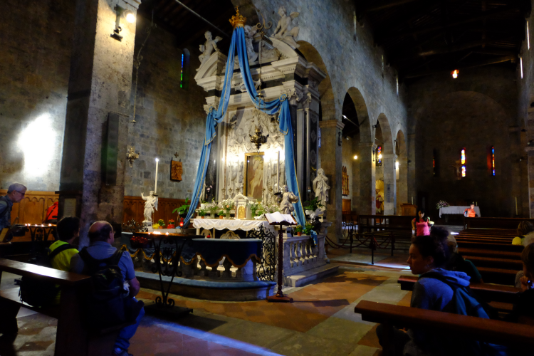 Da Pietrasanta a Monte Magno per la via Francigena Badia di Camaiore