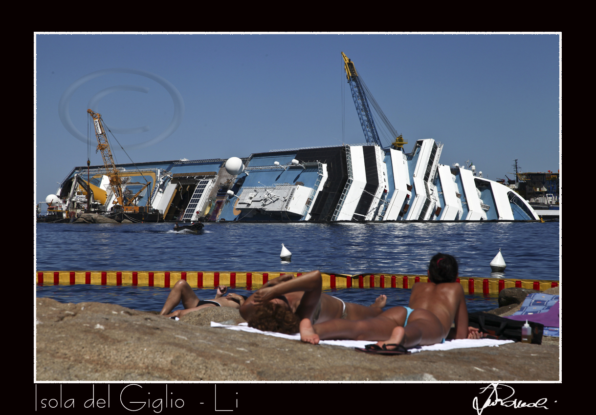 Isola del Giglio 
Naufragio Costa Concordia 