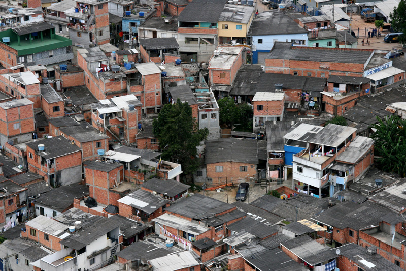 Brasile -San Paolo-Favelas