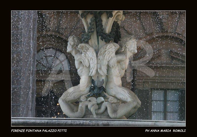Firenze - Fontana del carciofo Palazzo Pitti