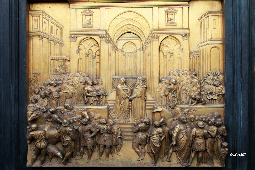 Firenze - Porta del Paradiso
 
Salomone e la Regina di Saba 
